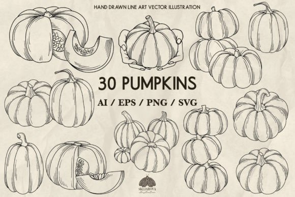 Pumpkins Svg Png Eps