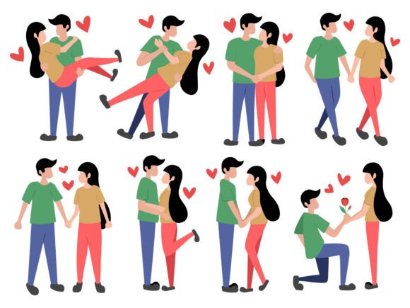Reviewing Romantic Couple Valentines Day for Real Embroidery Projects